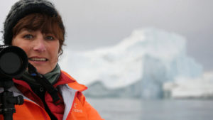Clea T. Waite on expedition in Greenland for “Ice-Time”